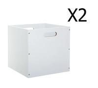 Pegane Boîtes de rangement - Blanc