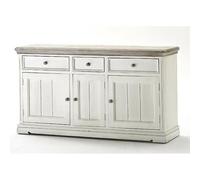 Pegane Buffet commode vintage - Blanc