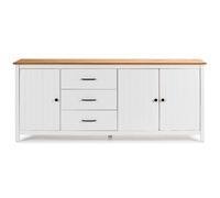 Pegane Buffet de rangement - Chêne