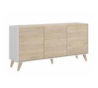 Pegane Buffet de rangement vaisselle - Blanc