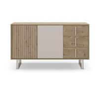 Pegane Buffet de rangement vaisselle - Gris