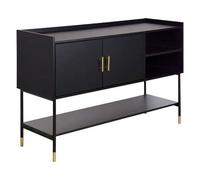 Pegane Buffet de rangement vaisselle - Noir