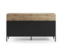 Pegane Buffet de rangement vaisselle - Noir