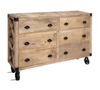 Pegane Buffet en bois de manguier - Sable