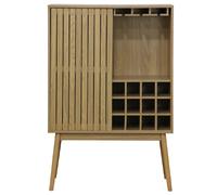 Pegane Buffet haut en bois - Naturel