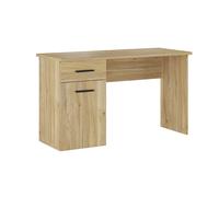 Pegane Bureau avec caisson - Chêne