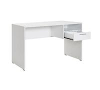 Pegane Bureau avec tiroir - Blanc