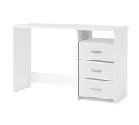 Pegane Bureau d'appoint - Blanc mat