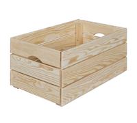Pegane Cagette de rangement en pin - Naturel