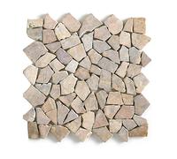 Pegane Carrelage de mosaïque marbre - Rose