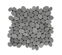 Pegane Carrelage Mosaïque Gris Mat - 33 x 33 cm