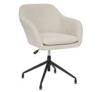 Pegane Chaise de Bureau - Beige Lin