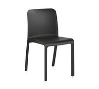 Pegane Chaises de jardin empilables - Anthracite
