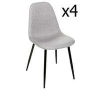 pegane Chaises - Gris clair - L45 cm