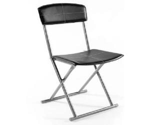 Pegane Chaises Pliantes - Noir