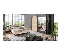Pegane Chambre adulte complète - Chêne