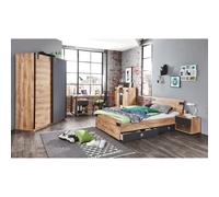 Pegane Chambre adulte complète - Chêne poutre