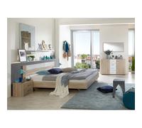 Pegane Chambre adulte complète moderne - Blanc