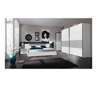 Pegane Chambre Blanc Béton Gris
