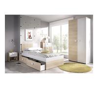 Pegane Chambre complète adulte - Blanc
