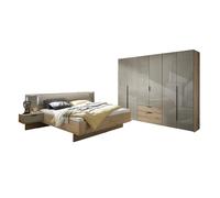 Pegane Chambre complète adulte - Chêne