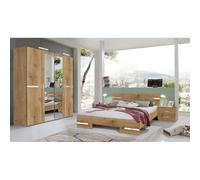 Pegane Chambre complète adulte - Chêne