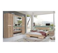 Pegane Chambre complète adulte - Chêne