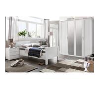 Pegane Chambre enfant complète 3 meubles - Blanc