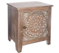 Pegane Chevet en bois - Marron