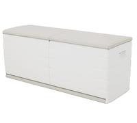 PEGANE Coffre de Rangement 450L intérieur/extérieur Coloris Beige - Longueur 153 x Profondeur 53 x Hauteur 61 cm