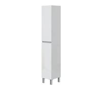 Pegane Colonne de salle de bain - Blanc