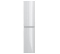 PEGANE Colonne de Salle de Bain en mélamine Coloris Blanc - Longueur 30 x Profondeur 27 x Hauteur 140 cm