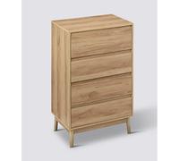 Pegane Commode 4 tiroirs - Beige