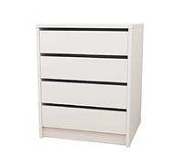 Pegane Commode 4 tiroirs - Blanc