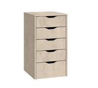 Pegane Commode 5 tiroirs - Bois