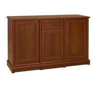 Pegane Commode buffet de rangement - Châtaignier
