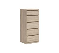 Pegane Commode chiffonnier - Chêne Sonoma