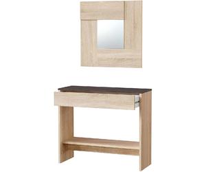 Pegane Commode d'entrée industrielle - Chêne