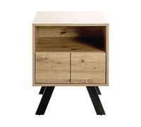 Pegane Console 1 tiroir - Chêne