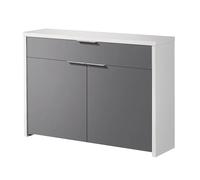 Pegane Console avec tiroir - Blanc