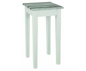 Pegane Console carrée - Blanc