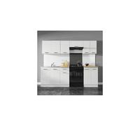 Pegane Cuisine complète 240 cm - Blanc