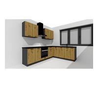 Pegane Cuisine complète Ania - Graphite