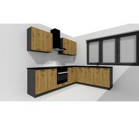 Pegane Cuisine complète Ania - Graphite
