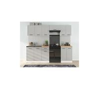 Pegane Cuisine complète design - Gris clair