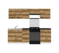 Pegane Cuisine complète moderne - Blanc