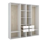Pegane Dressing ouvert - Chêne/blanc