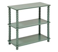 Pegane Étagère colonne 3 niveaux - Vert