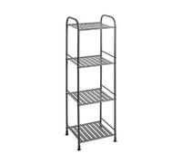 Pegane Étagère colonne métal - Anthracite