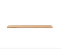 PEGANE Etagère Mural Coloris chêne Massif huilé - Longueur 110 x Hauteur 3 x Profondeur 20 cm